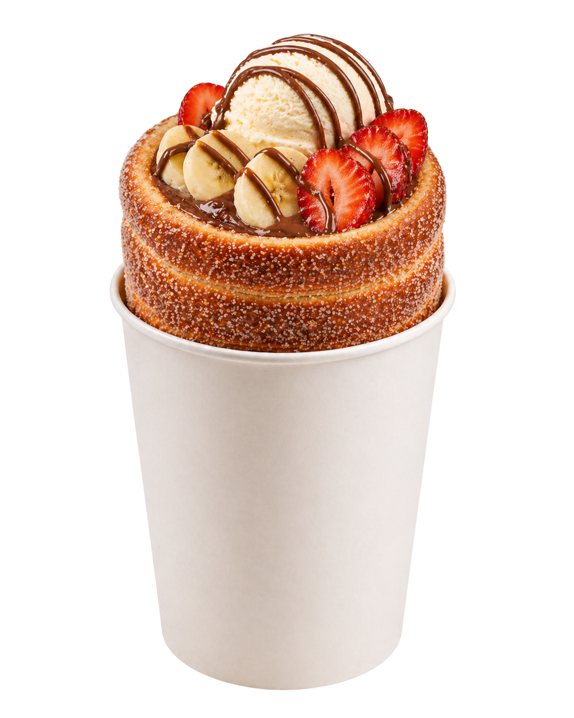 Nutella, Banana & Strawberry